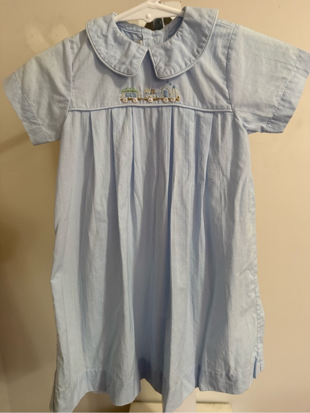 Newborn Strasburg Train Gown